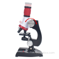 Juego de educación científica juguete juguetes para el microscopio
